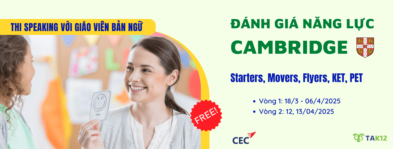 đánh giá năng lực Cambridge